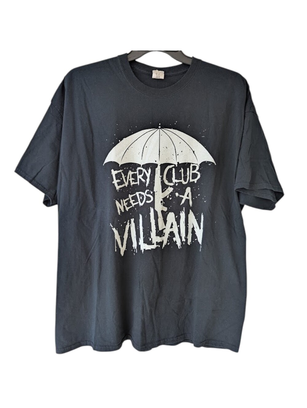 Marty Scurll Shirt 2XL Black Every Club Needs Villain Bullet Club Wrestling Tee